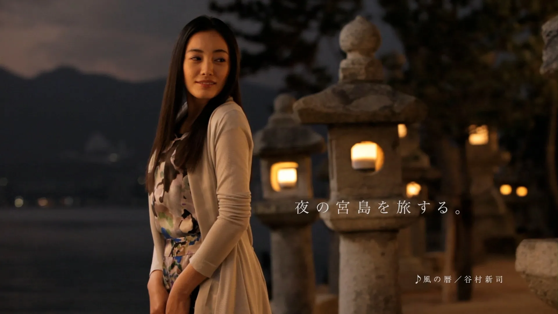 JR西日本 DISCOVER WEST宮島 まばたき